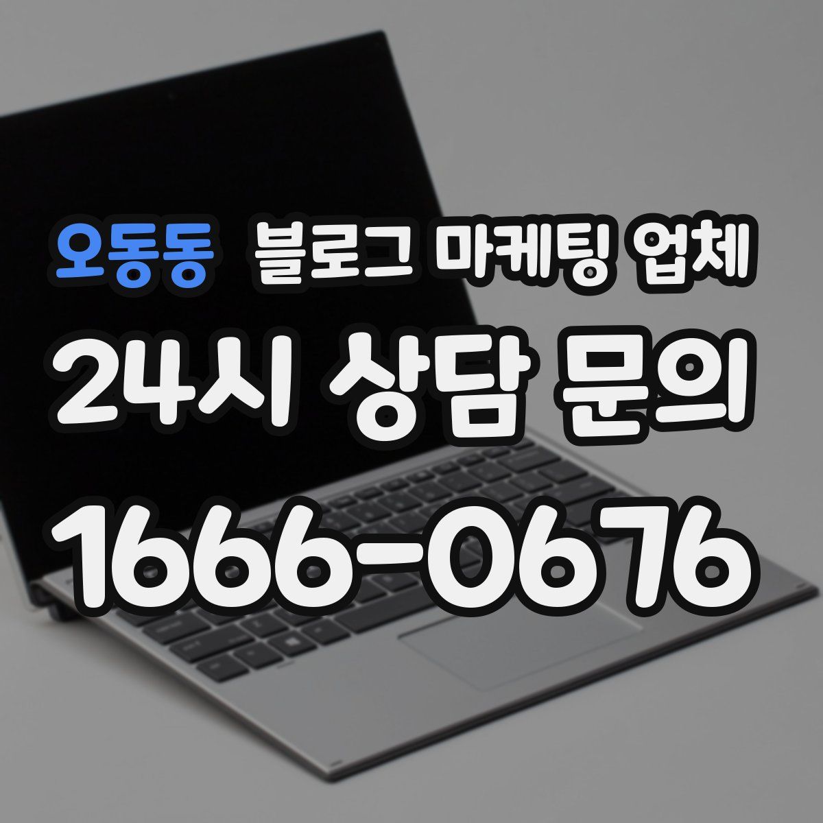 오동동 블로그 마케팅 업체