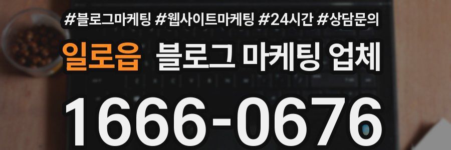 일로읍 블로그 마케팅 업체