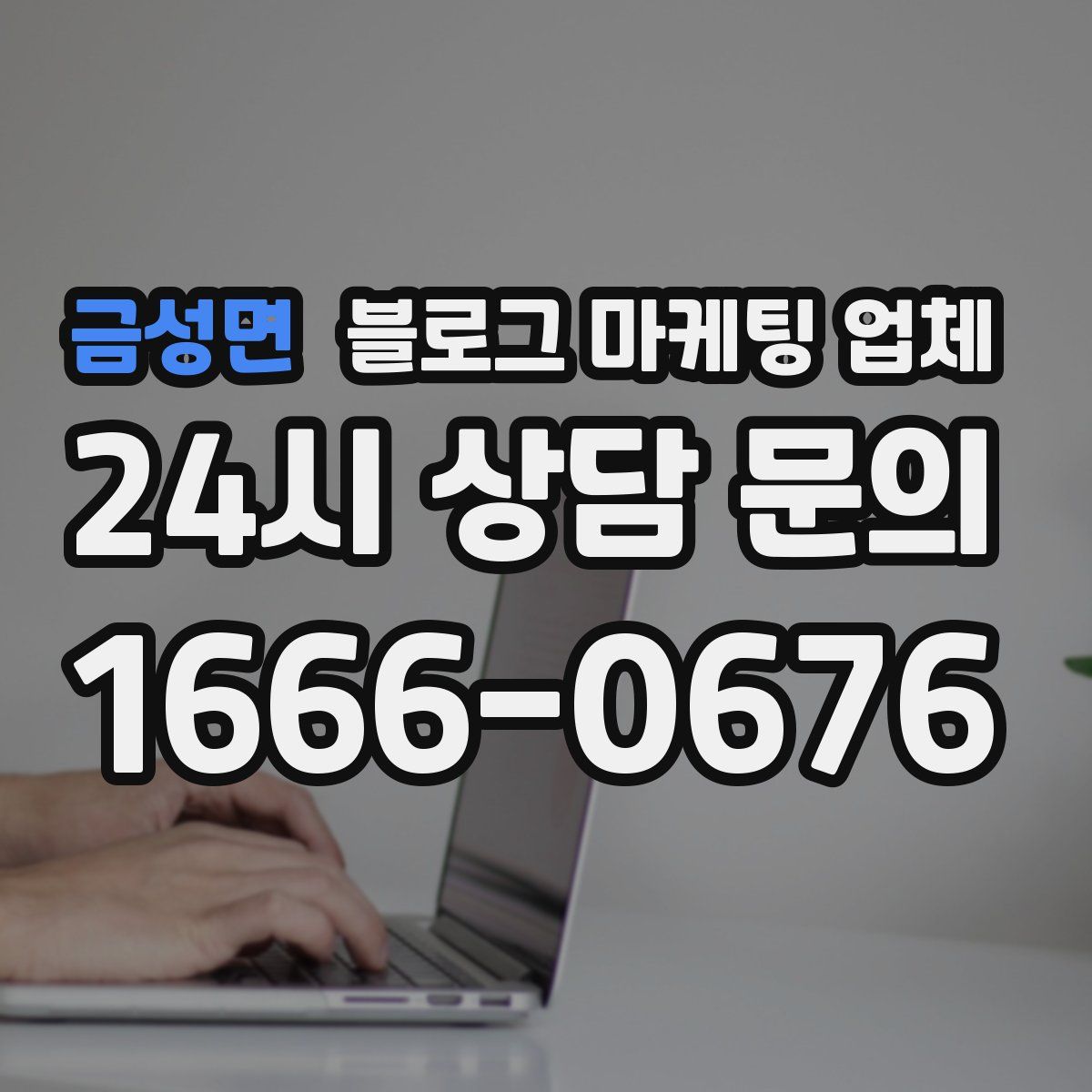 금성면 블로그 마케팅 업체