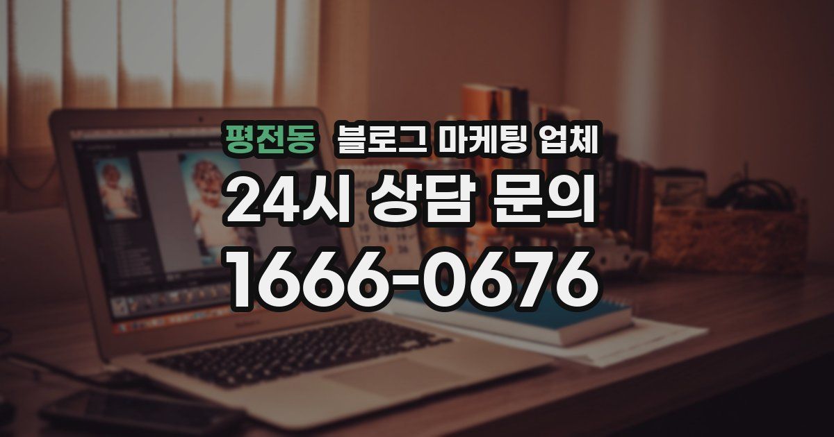 평전동 블로그 마케팅 업체