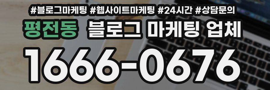 평전동 블로그 마케팅 업체