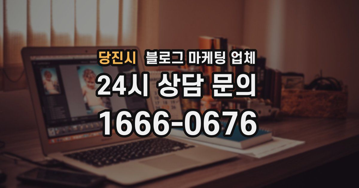 당진시 블로그 마케팅 업체