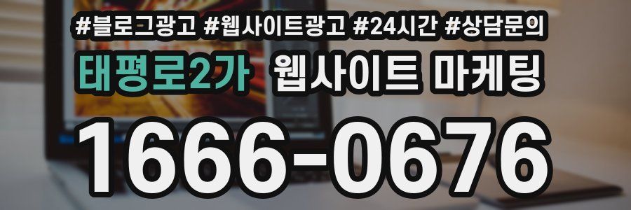 태평로2가 웹사이트 마케팅