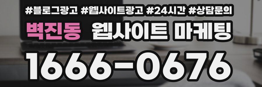 벽진동 웹사이트 마케팅