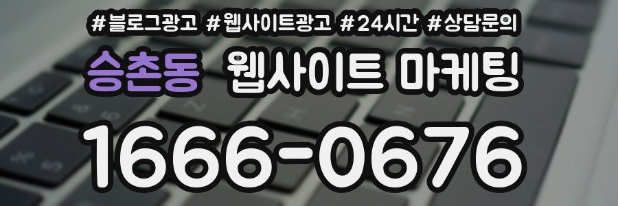 승촌동 웹사이트 마케팅