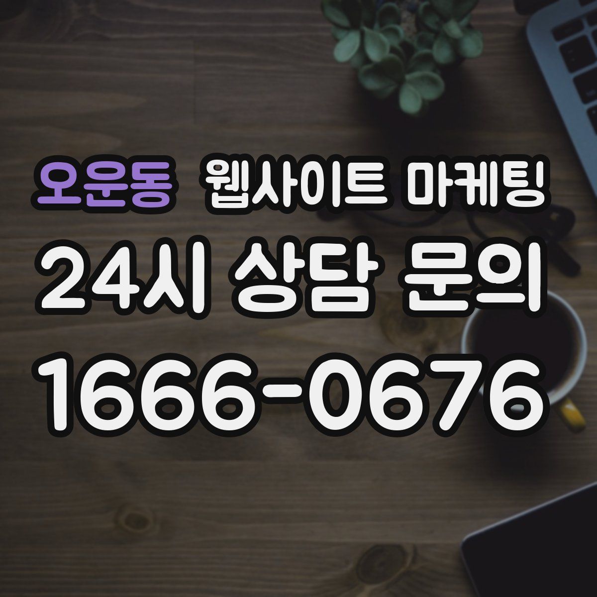 오운동 웹사이트 마케팅