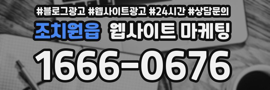 조치원읍 웹사이트 마케팅