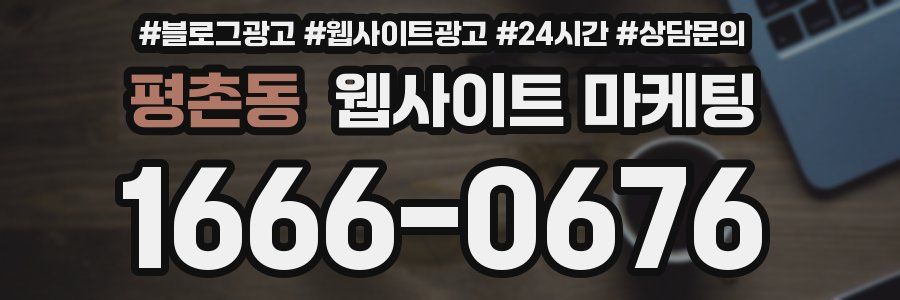 평촌동 웹사이트 마케팅