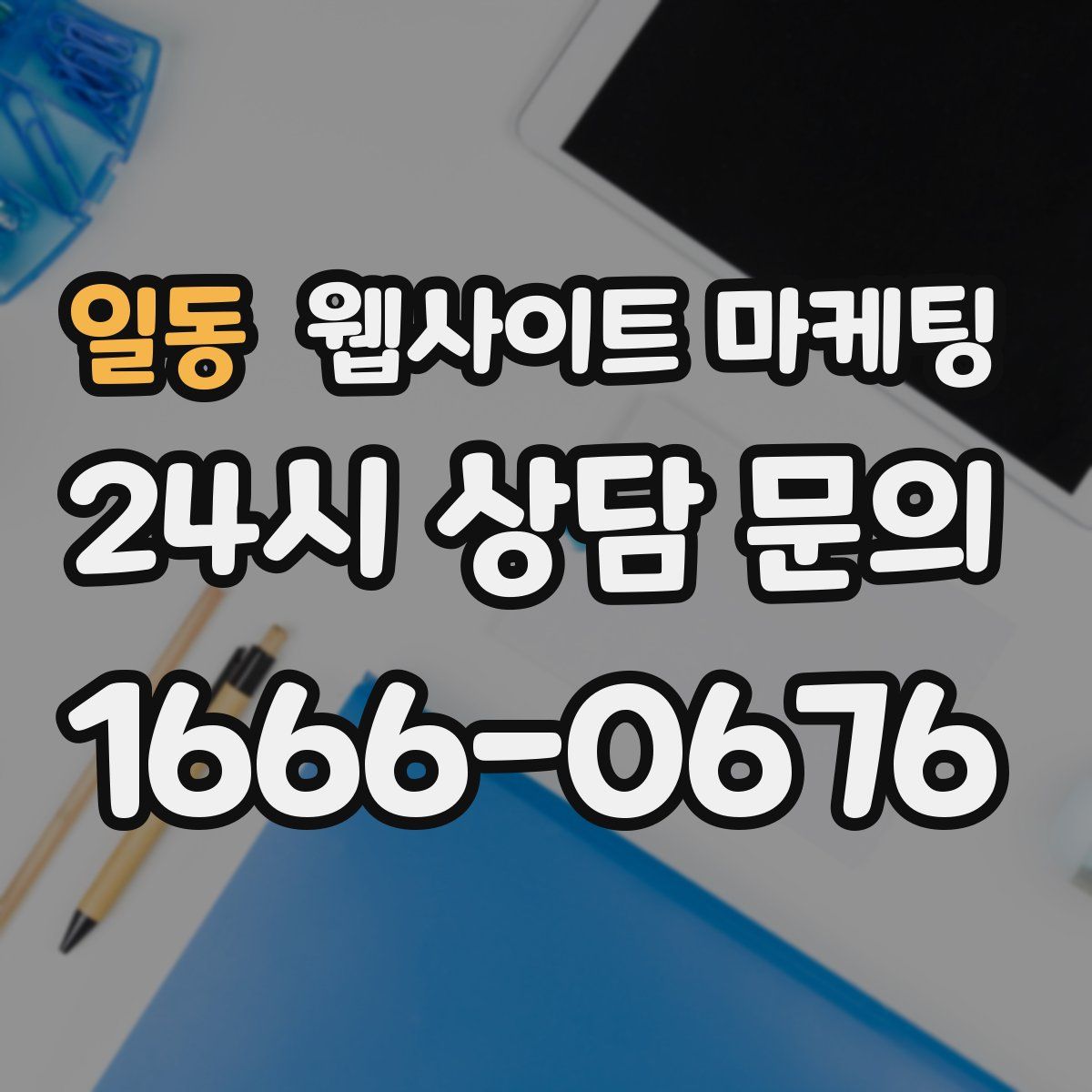 일동 웹사이트 마케팅