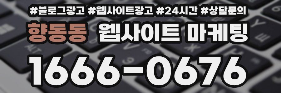 향동동 웹사이트 마케팅