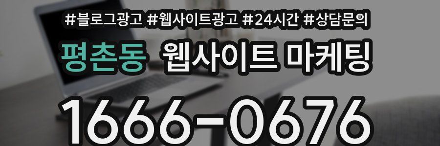 평촌동 웹사이트 마케팅