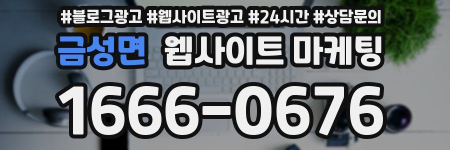 금성면 웹사이트 마케팅