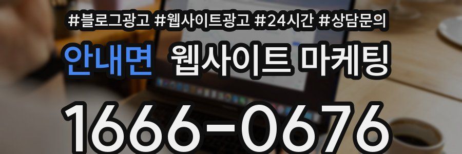 안내면 웹사이트 마케팅