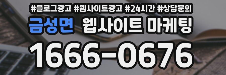 금성면 웹사이트 마케팅
