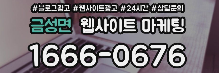 금성면 웹사이트 마케팅