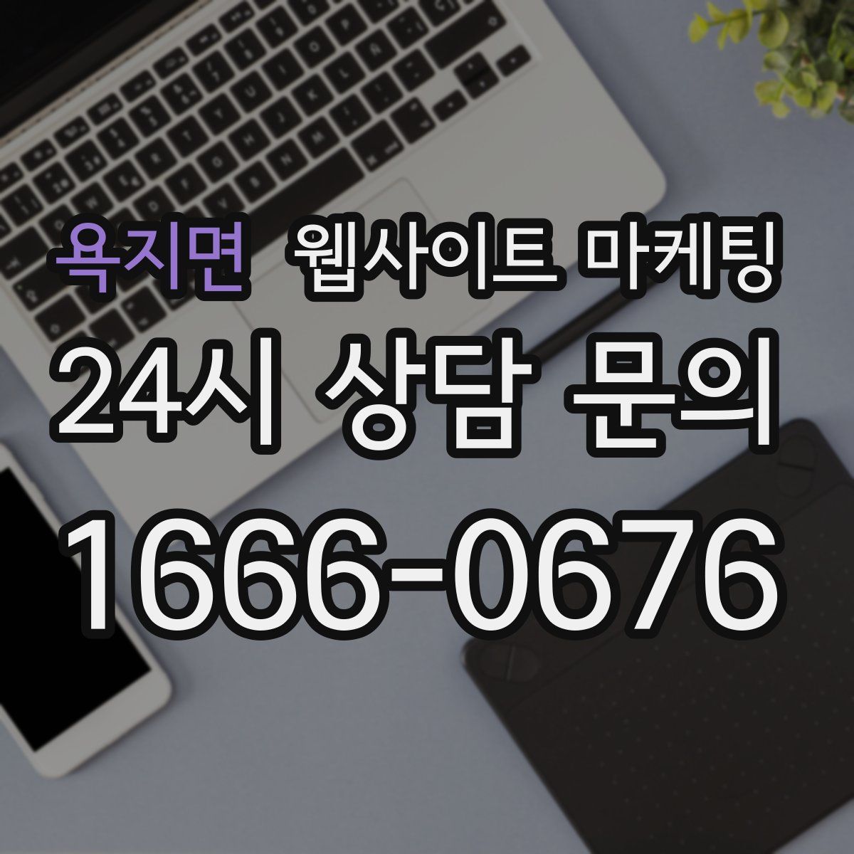 욕지면 웹사이트 마케팅