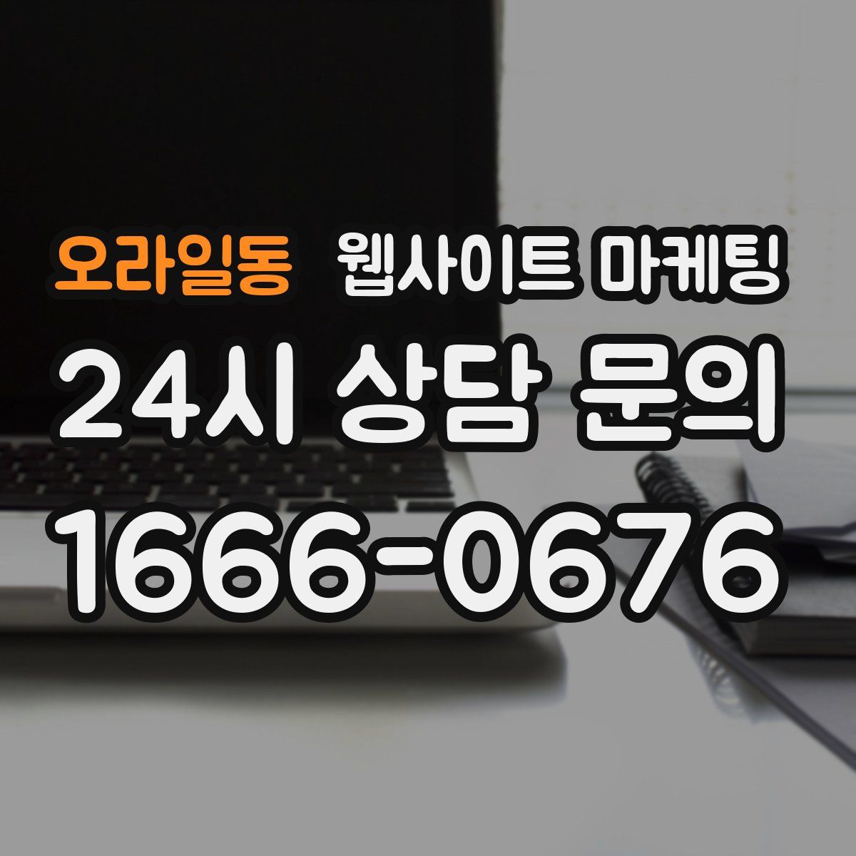 오라일동 웹사이트 마케팅