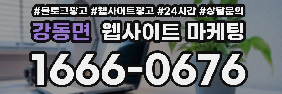 강동면 웹사이트 마케팅