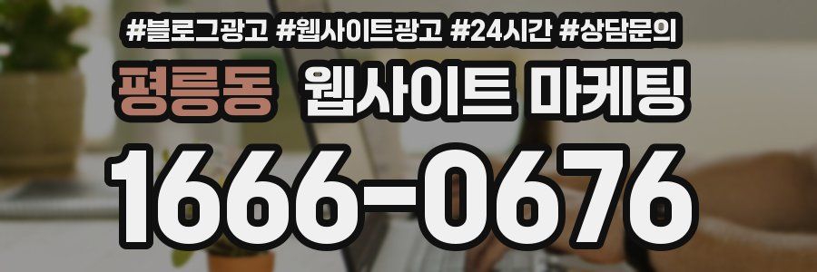평릉동 웹사이트 마케팅