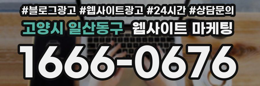 고양시 일산동구 웹사이트 마케팅