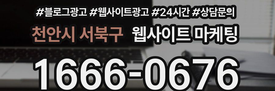 천안시 서북구 웹사이트 마케팅