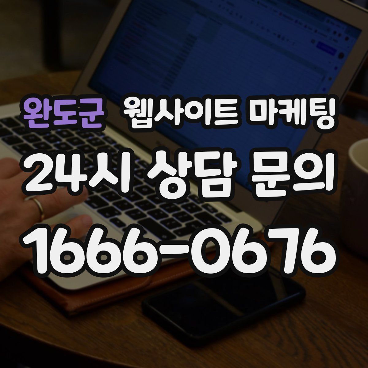 완도군 웹사이트 마케팅