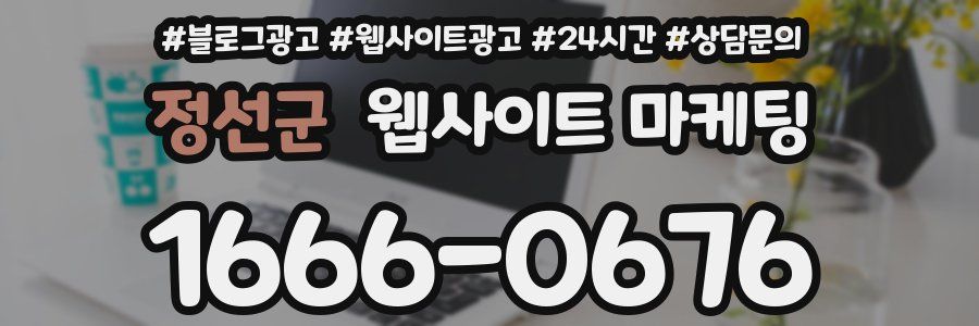 정선군 웹사이트 마케팅