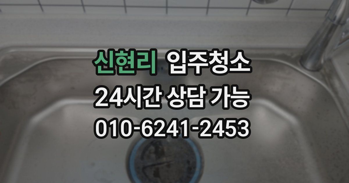 신현리 입주청소