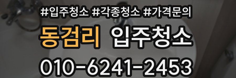 동검리 이사청소