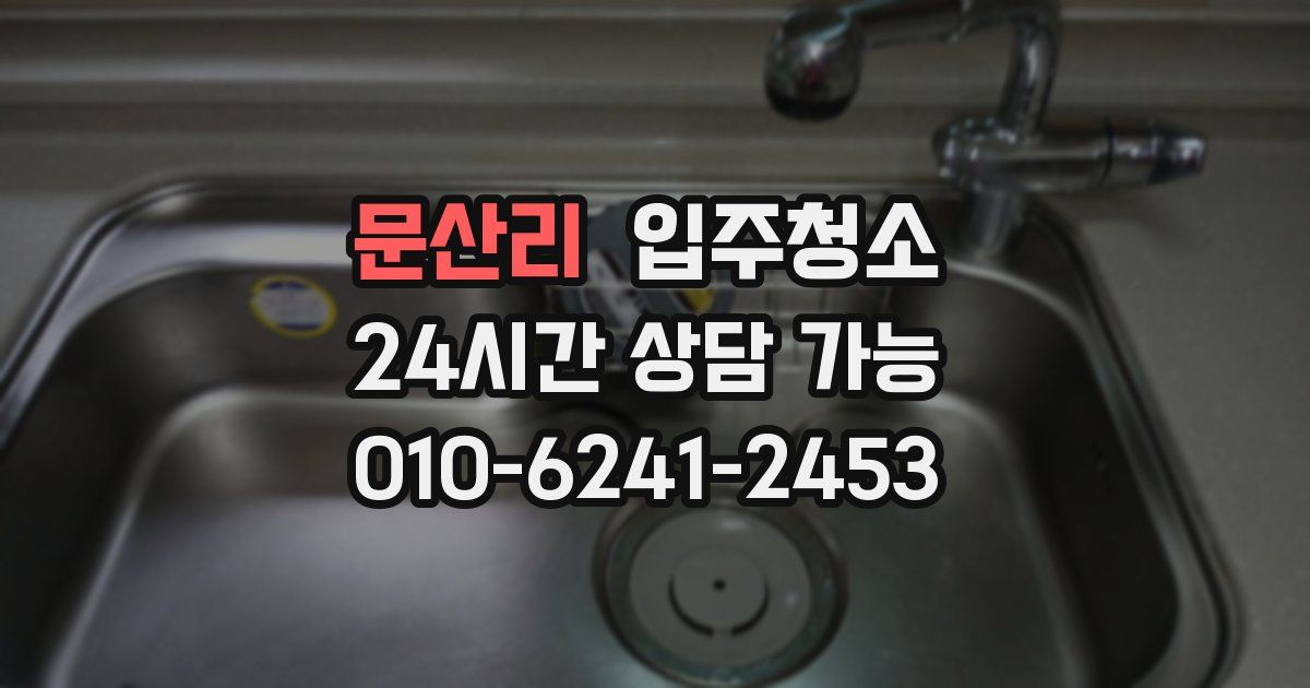 문산리 입주청소