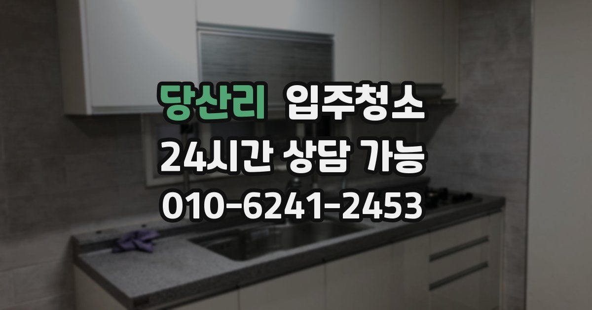 당산리 입주청소