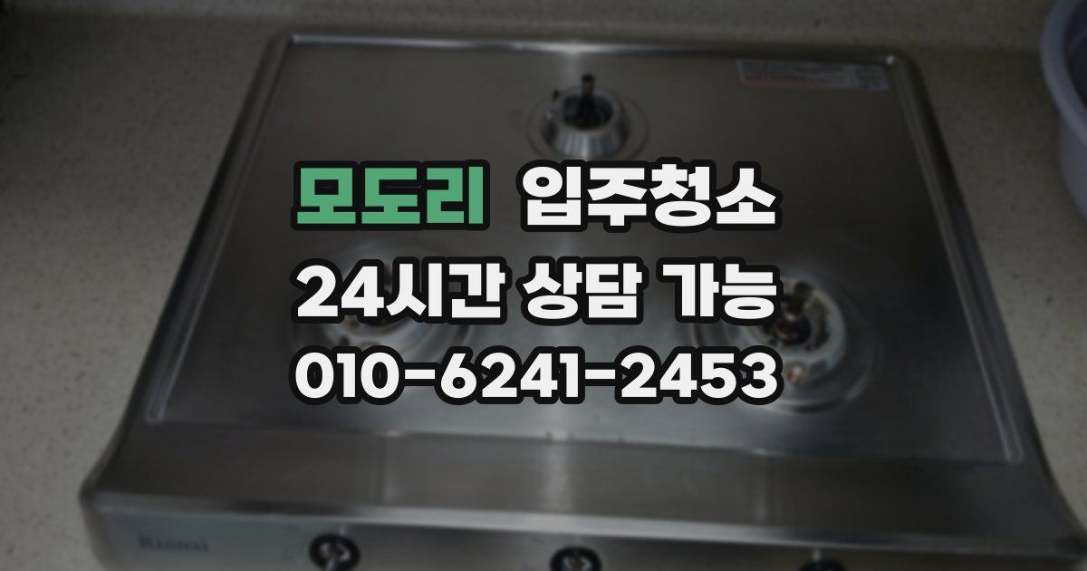 모도리 입주청소