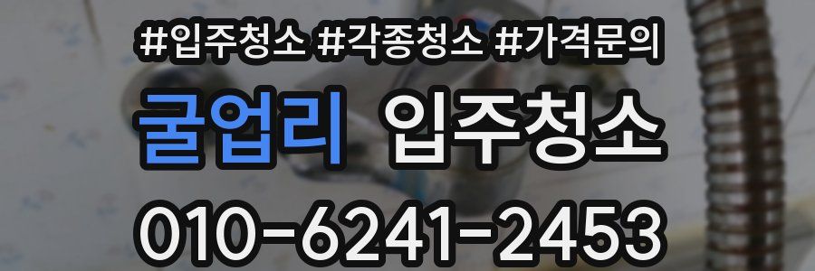 굴업리 이사청소