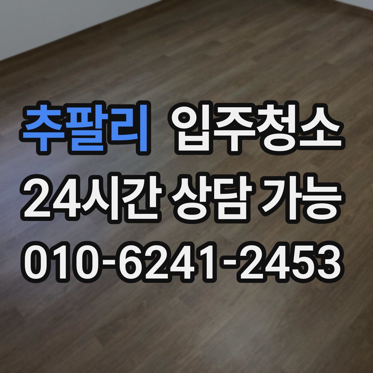 추팔리 원룸청소