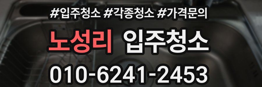 노성리 이사청소