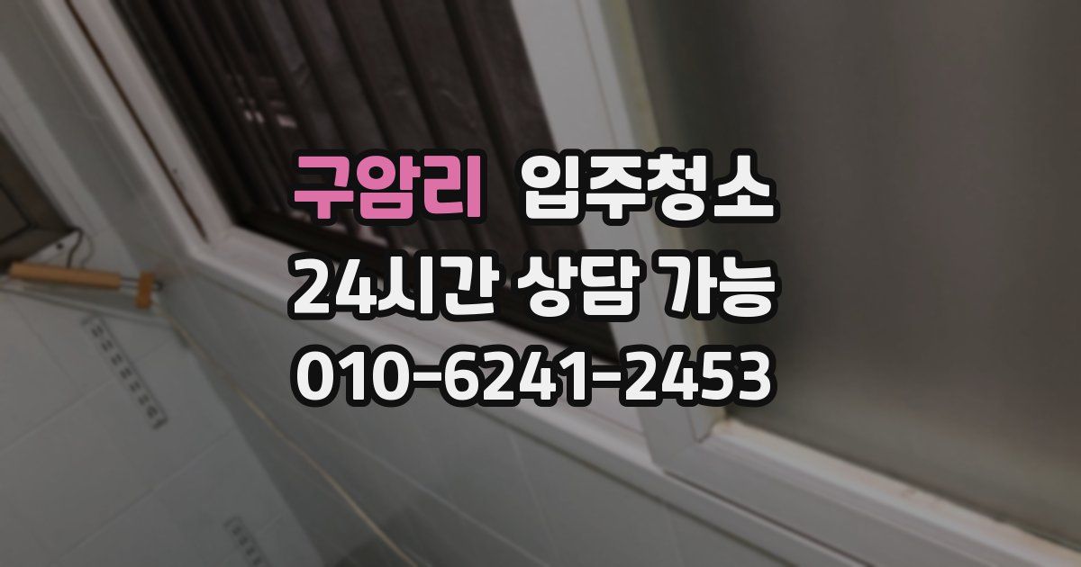 구암리 입주청소