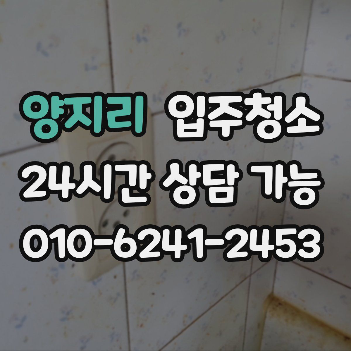 양지리 원룸청소