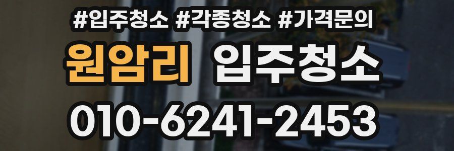 원암리 이사청소