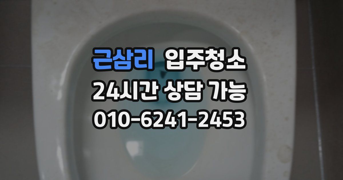 근삼리 입주청소