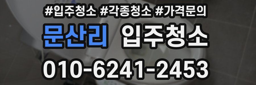 문산리 이사청소