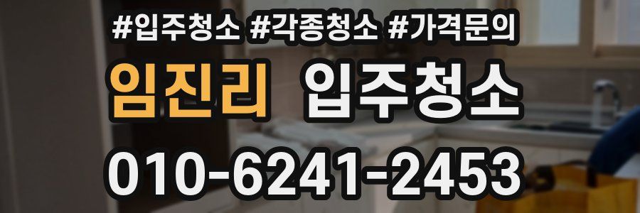 임진리 이사청소