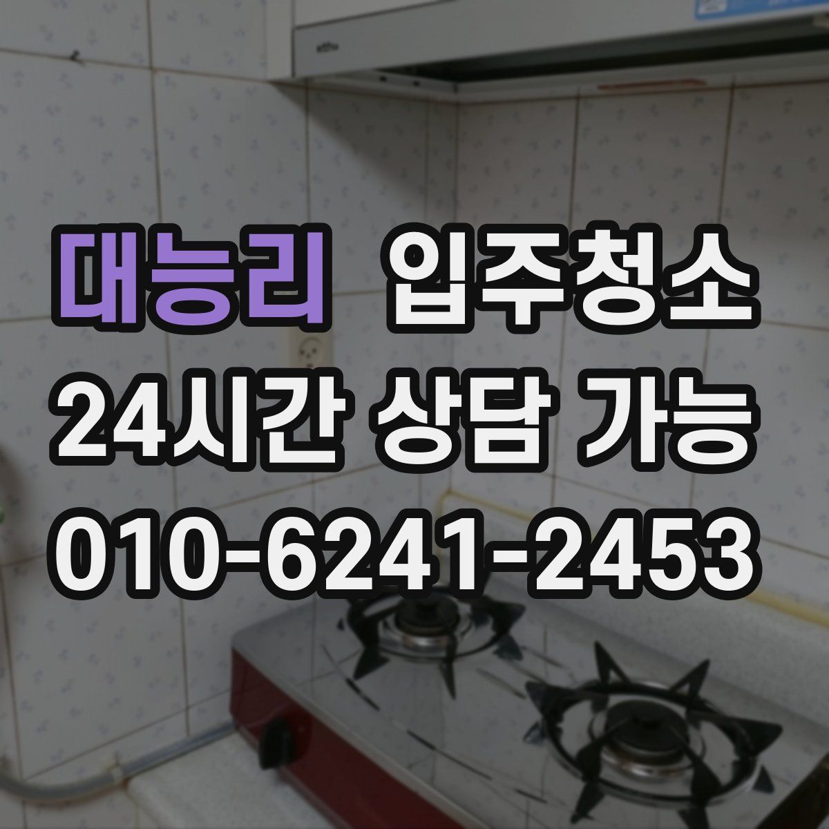 대능리 원룸청소