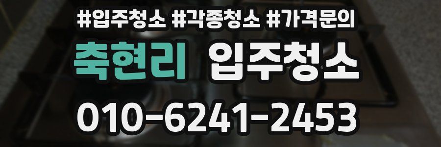 축현리 이사청소