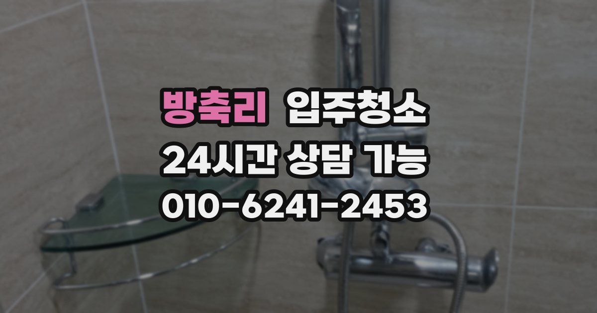 방축리 입주청소