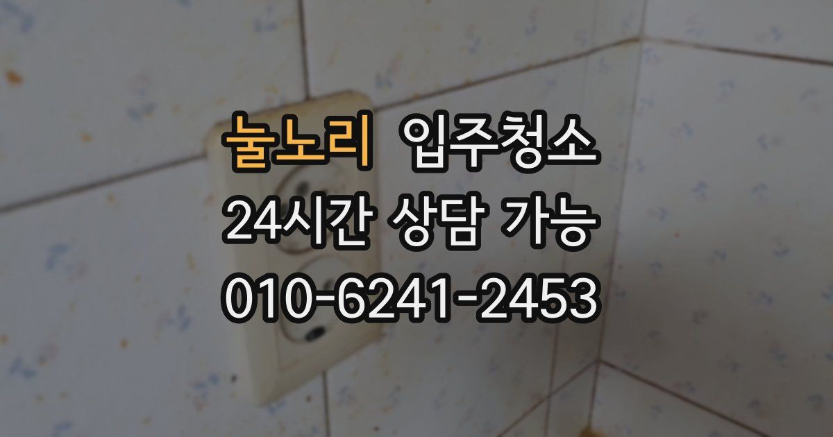 눌노리 입주청소