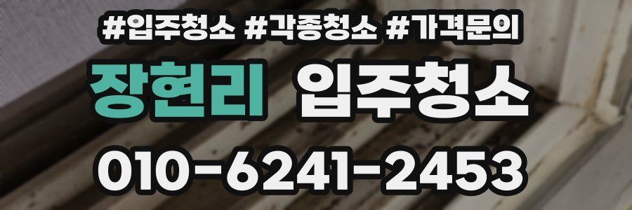 장현리 이사청소