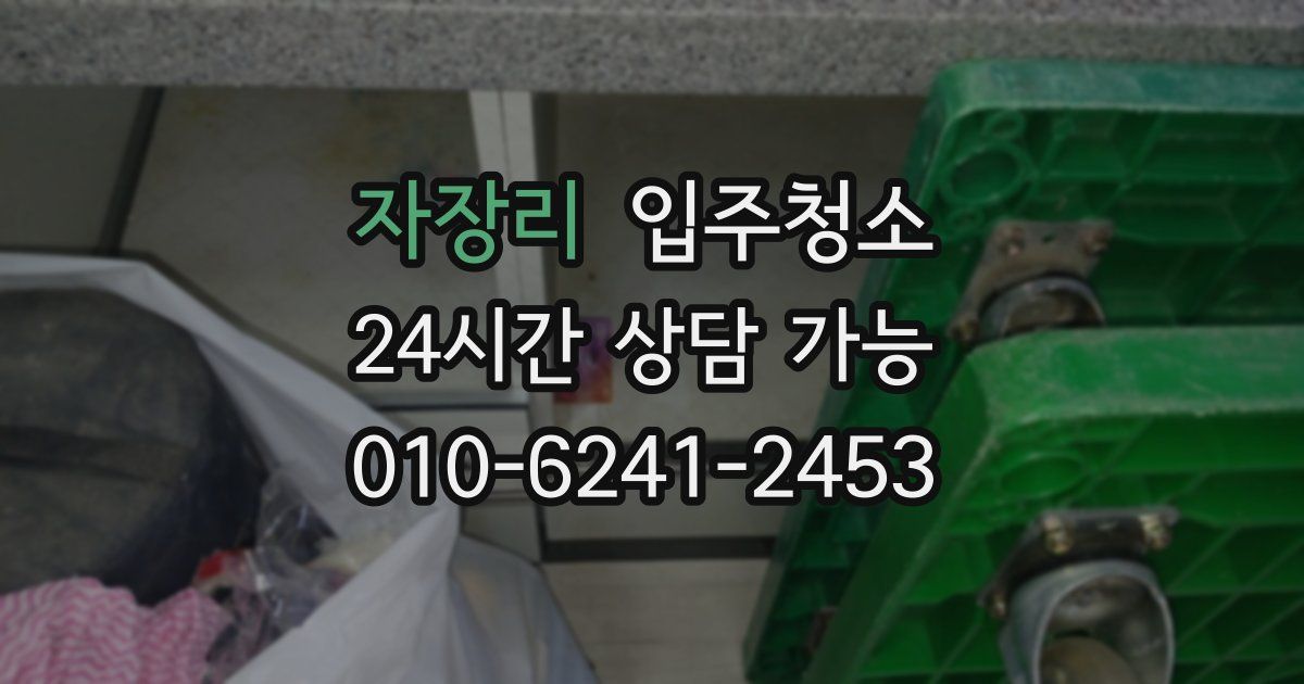 자장리 입주청소