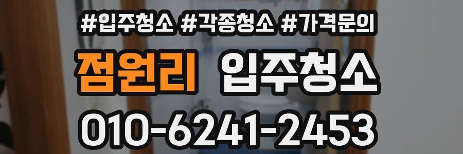 점원리 이사청소