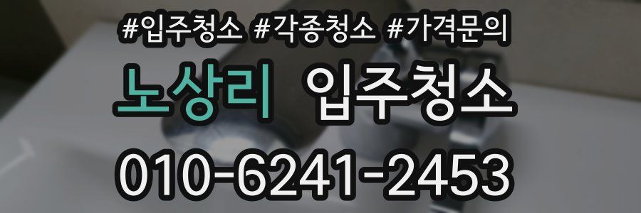 노상리 이사청소