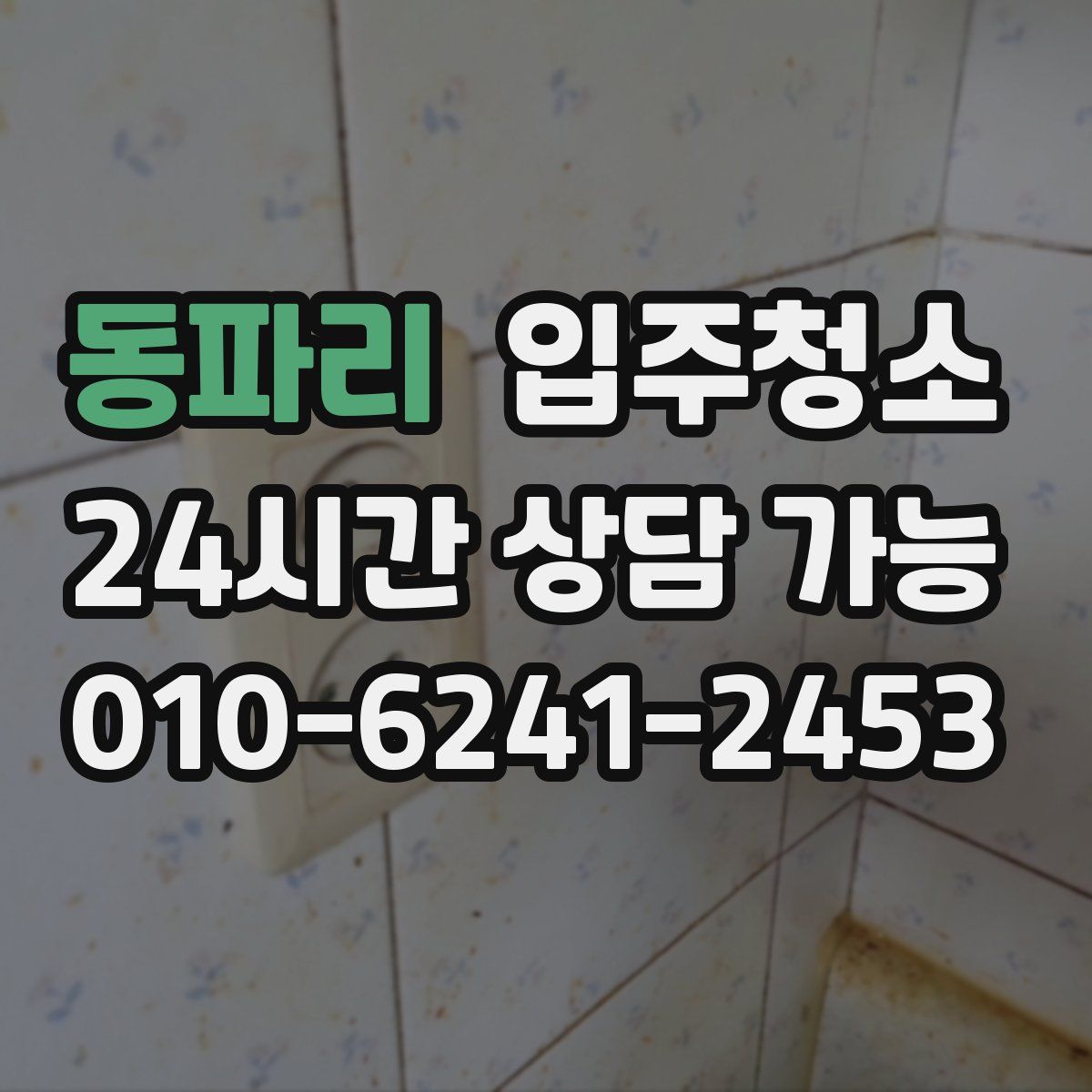 동파리 원룸청소